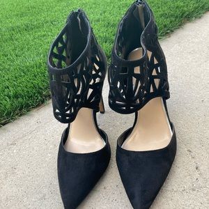 Black Heels, Decorative Strap